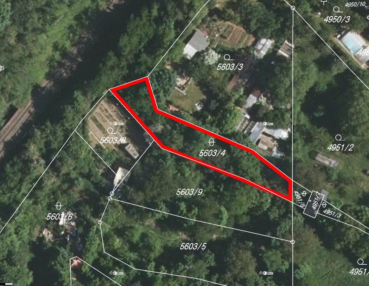 Prodej pozemku parcelní číslo 5603/4 v katastrálním území Znojmo-město