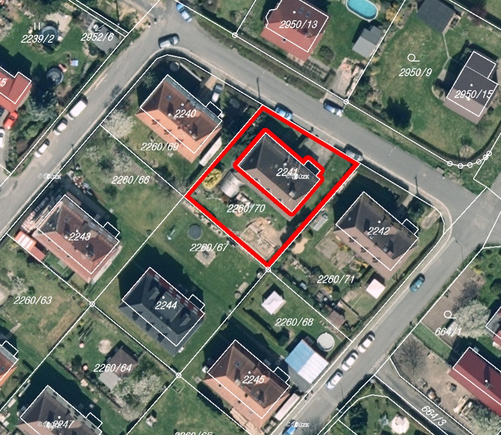 Prodej pozemku parcelní číslo 2260/70 v katastrálním území Rumburk.